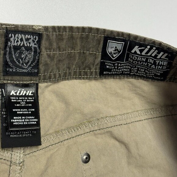 Kuhl Pants Mens 38x32 Brown Hiking Outdoor Mountains Active - Picture 6 of 13